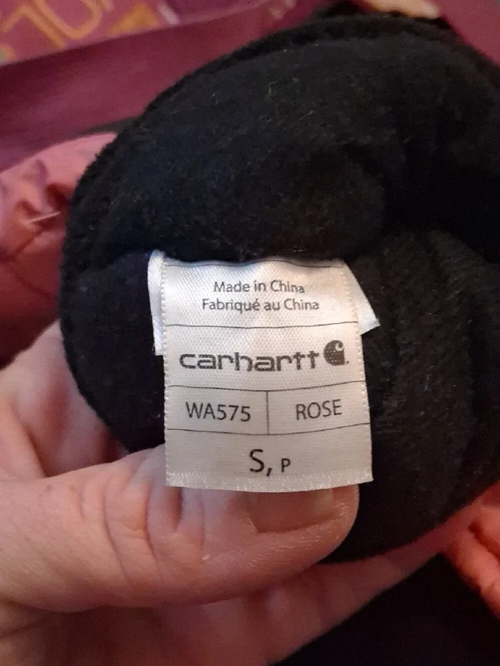 Carhartt warm insulated